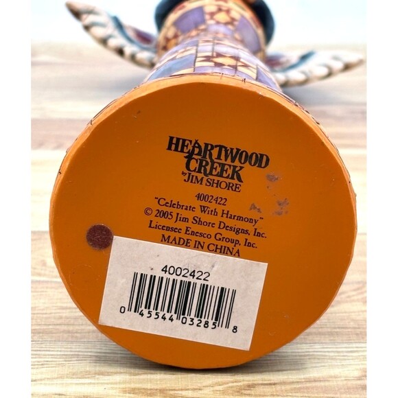 Jim Shore Singing Angel Heartwood Creek 2005 CELEBRATE WITH HARMONY #4002422 11" - Picture 5 of 14